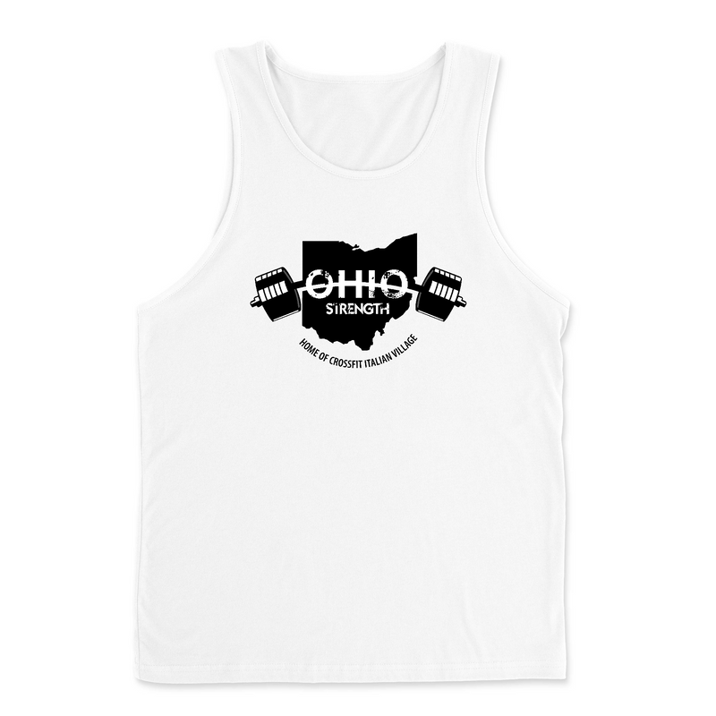 Mens 2X-Large WHITE Tank Top