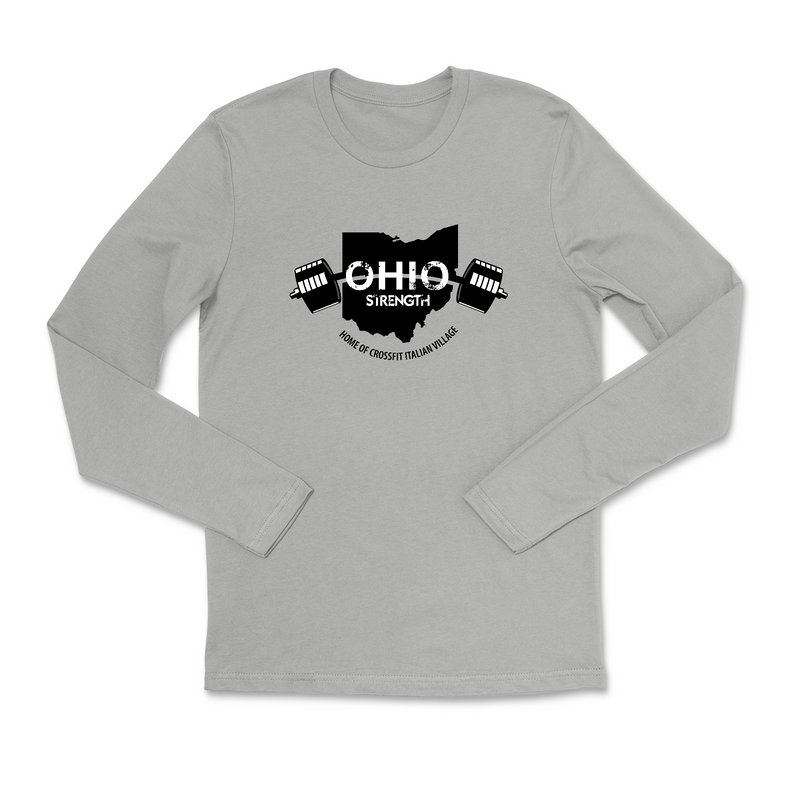 Mens 2X-Large HEATHER_GRAY Long Sleeve