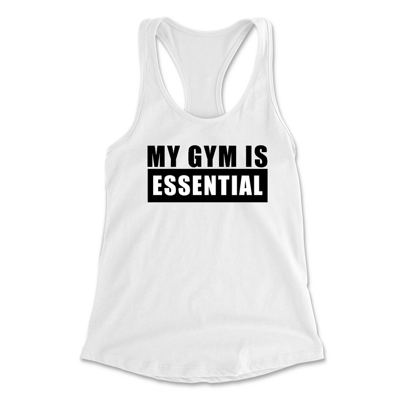 CrossFit Italian Village My Gym Is Essential Womens - Tank Top