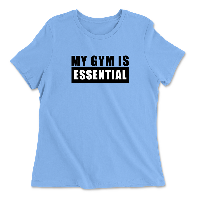 CrossFit Italian Village My Gym Is Essential Womens - Relaxed Jersey T-Shirt