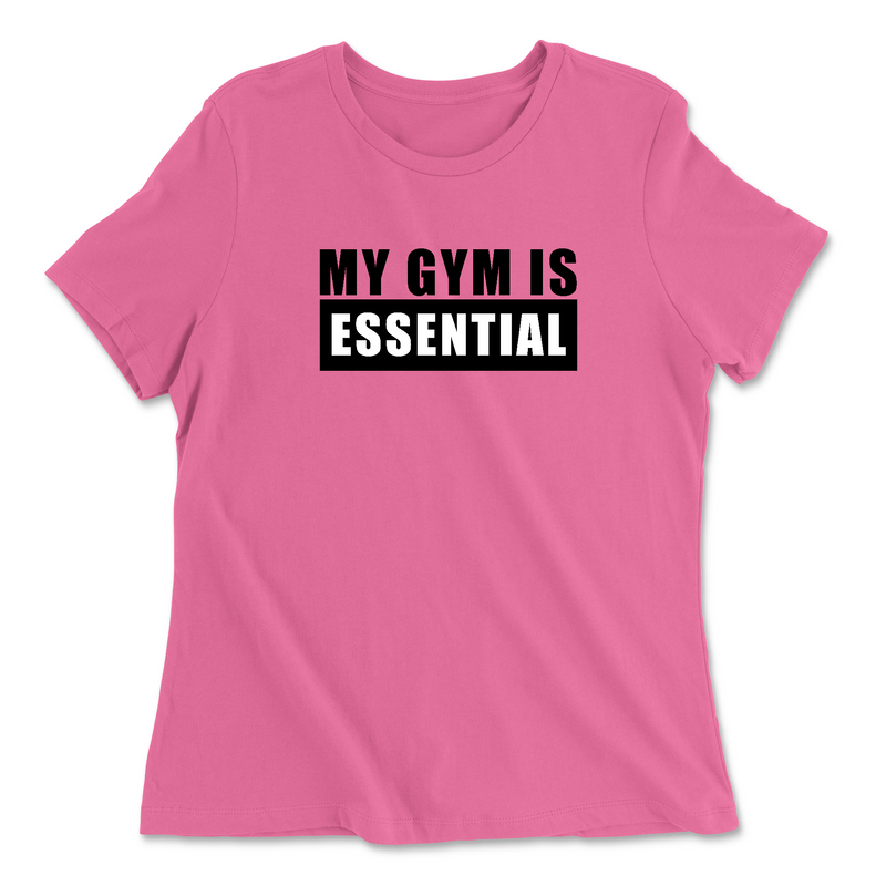 CrossFit Italian Village My Gym Is Essential Womens - Relaxed Jersey T-Shirt