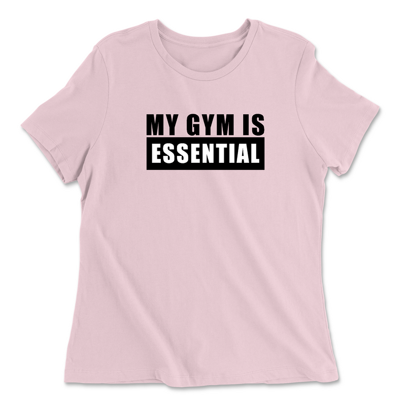 CrossFit Italian Village My Gym Is Essential Womens - Relaxed Jersey T-Shirt