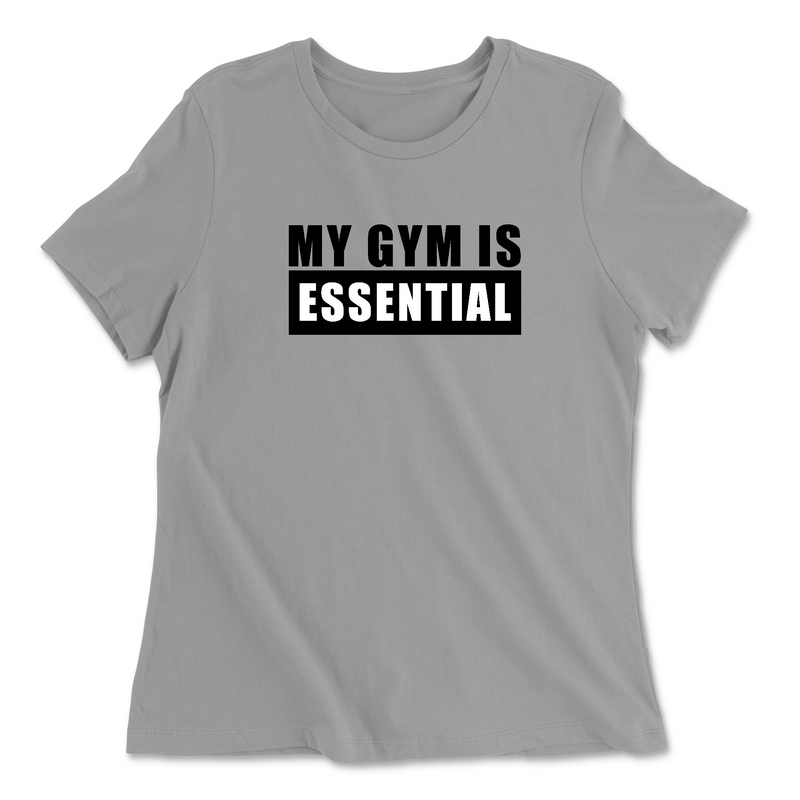 CrossFit Italian Village My Gym Is Essential Womens - Relaxed Jersey T-Shirt