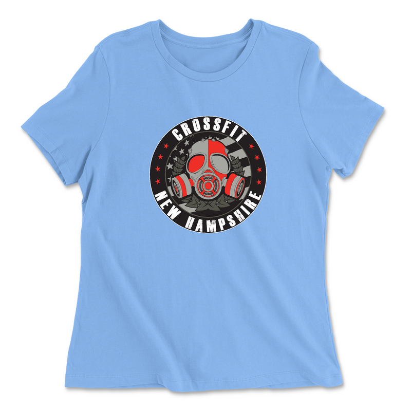 Womens 2X-Large CAROLINA_BLUE Relaxed Jersey T-Shirt