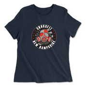 Womens 2X-Large NAVY Relaxed Jersey T-Shirt