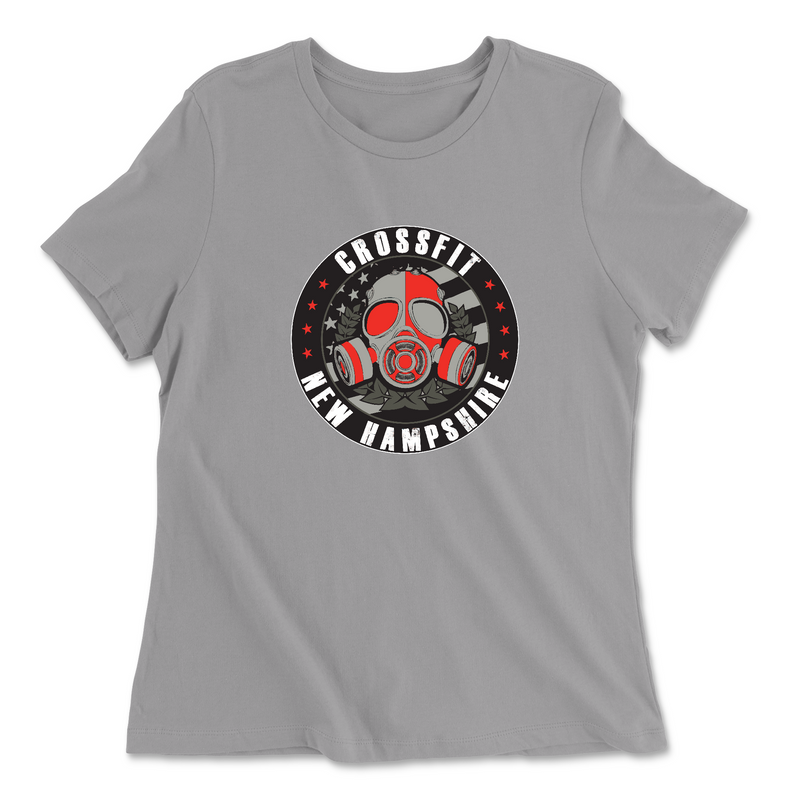 Womens 2X-Large SOLID_ATHETIC_GREY Relaxed Jersey T-Shirt