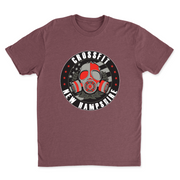 Mens 2X-Large HEATHER_MAROON T-Shirt