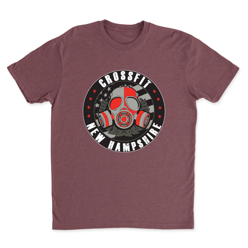 Mens 2X-Large HEATHER_MAROON T-Shirt