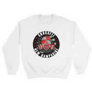 Mens 2X-Large WHITE Midweight Sweatshirt