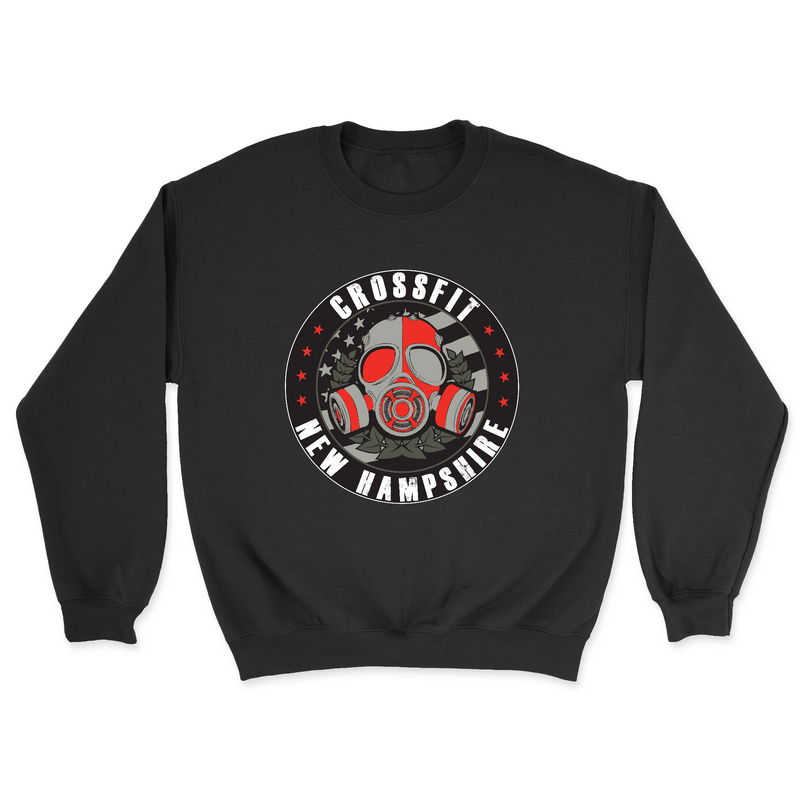 Mens 2X-Large BLACK Midweight Sweatshirt