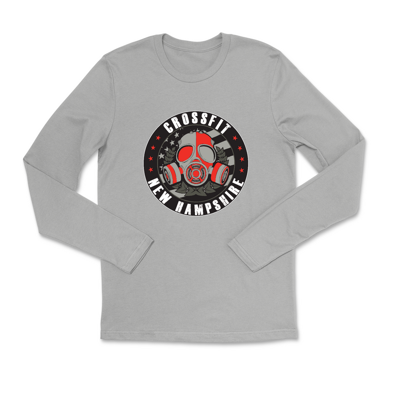 Mens 2X-Large HEATHER_GRAY Long Sleeve