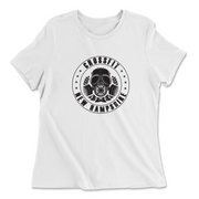 Womens 2X-Large WHITE Relaxed Jersey T-Shirt