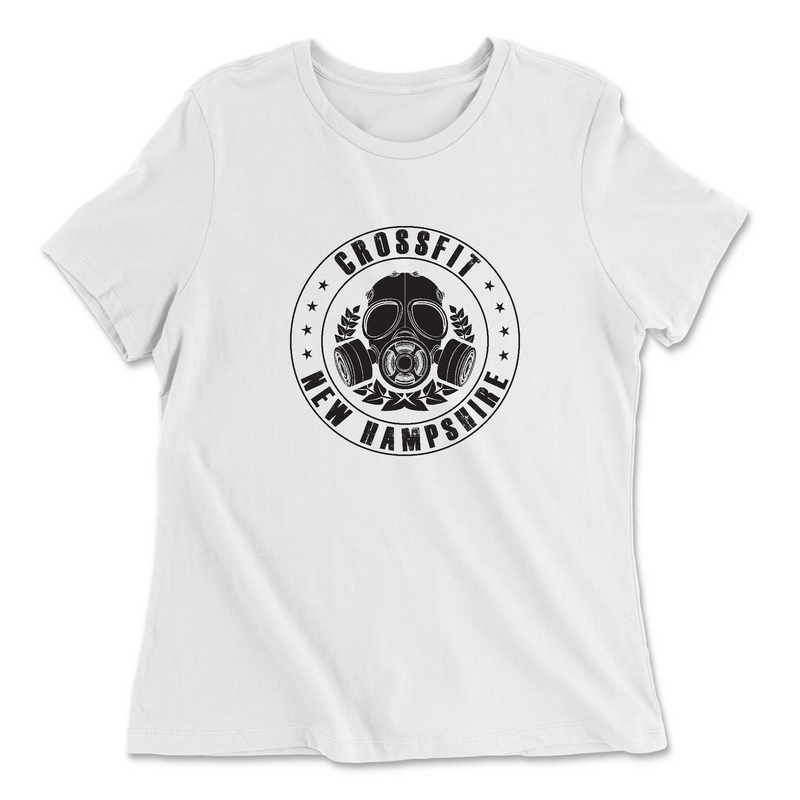 Womens 2X-Large WHITE Relaxed Jersey T-Shirt