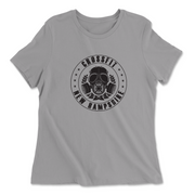 Womens 2X-Large SOLID_ATHETIC_GREY Relaxed Jersey T-Shirt
