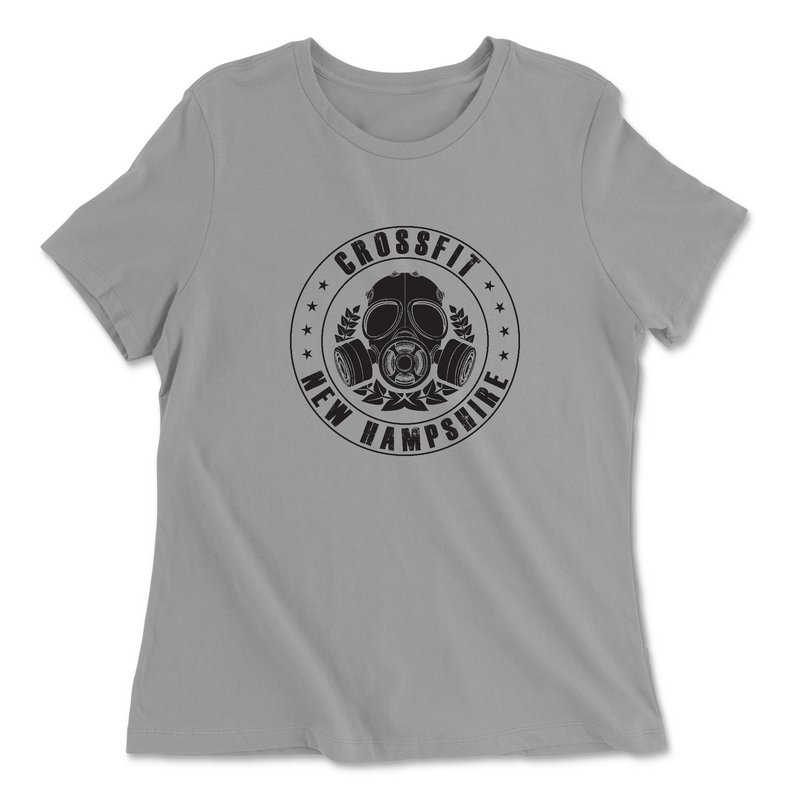 Womens 2X-Large SOLID_ATHETIC_GREY Relaxed Jersey T-Shirt