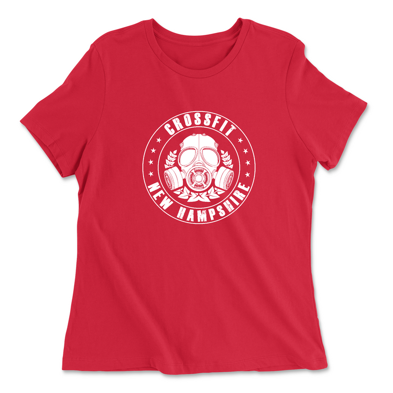 Womens 2X-Large RED Relaxed Jersey T-Shirt