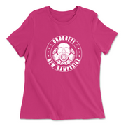 Womens 2X-Large BERRY Relaxed Jersey T-Shirt