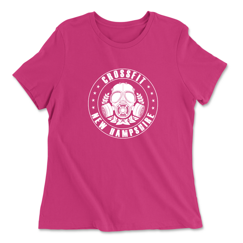 Womens 2X-Large BERRY Relaxed Jersey T-Shirt