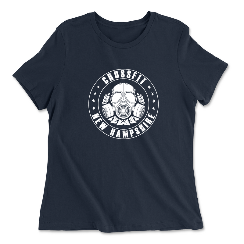 Womens 2X-Large NAVY Relaxed Jersey T-Shirt