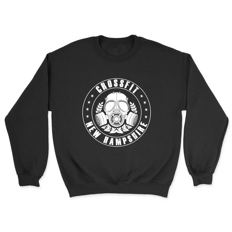 Mens 2X-Large BLACK Midweight Sweatshirt