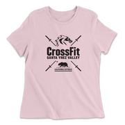 Womens 2X-Large PINK Relaxed Jersey T-Shirt