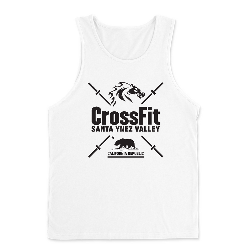 Mens 2X-Large WHITE Tank Top