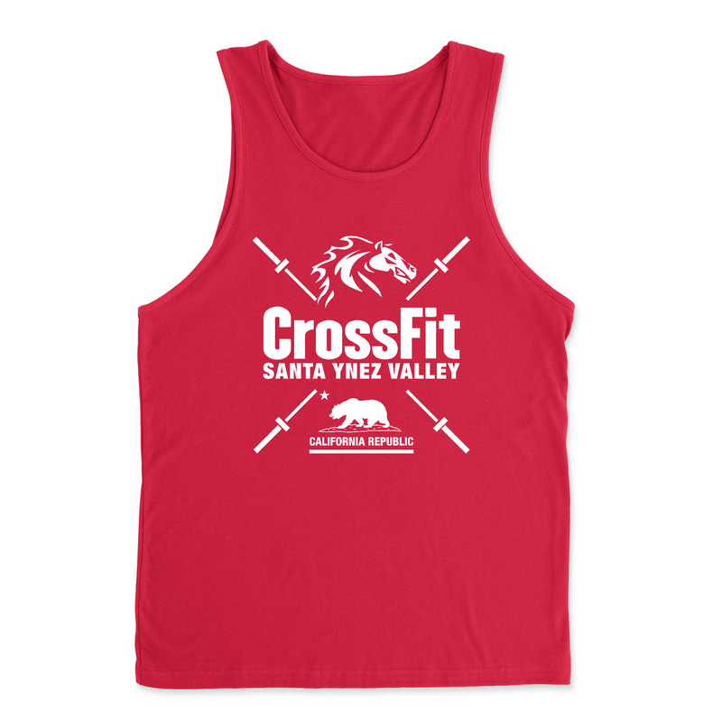 Mens 2X-Large RED Tank Top