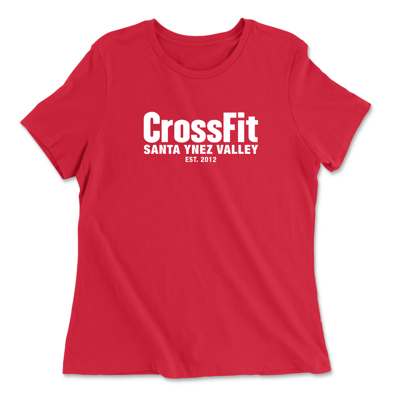 CrossFit Santa Ynez Valley EST Womens - Relaxed Jersey T-Shirt