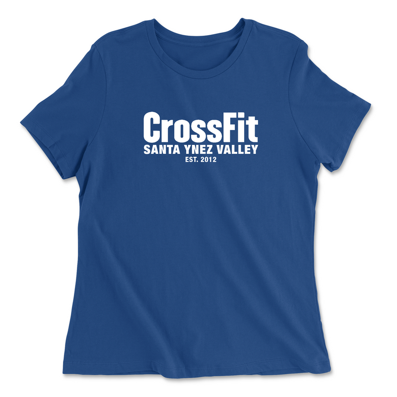 CrossFit Santa Ynez Valley EST Womens - Relaxed Jersey T-Shirt