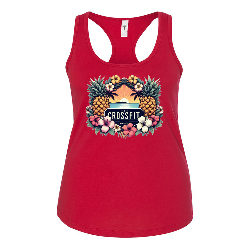 Womens 2X-Large RED Tank Top