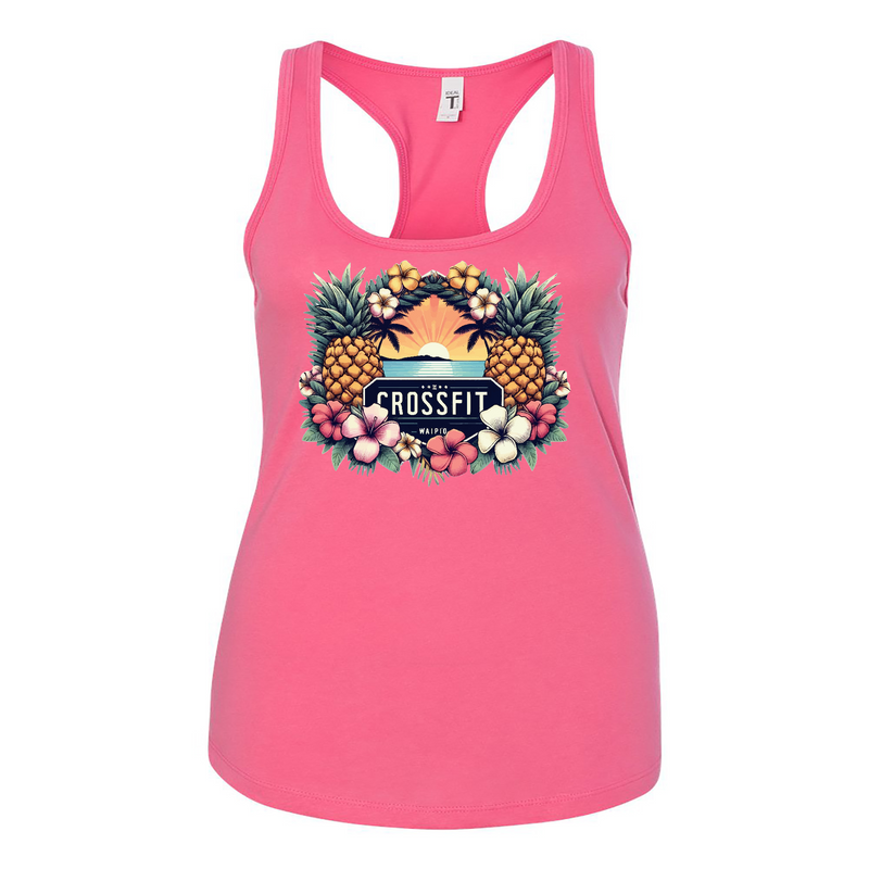 Womens 2X-Large HOT_PINK Tank Top