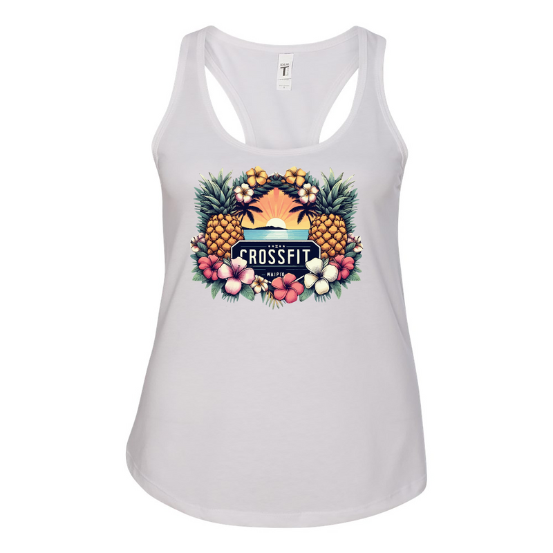 Womens 2X-Large WHITE Tank Top
