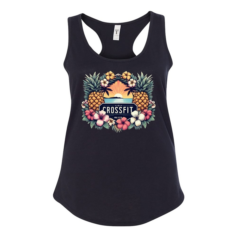 Womens 2X-Large BLACK Tank Top
