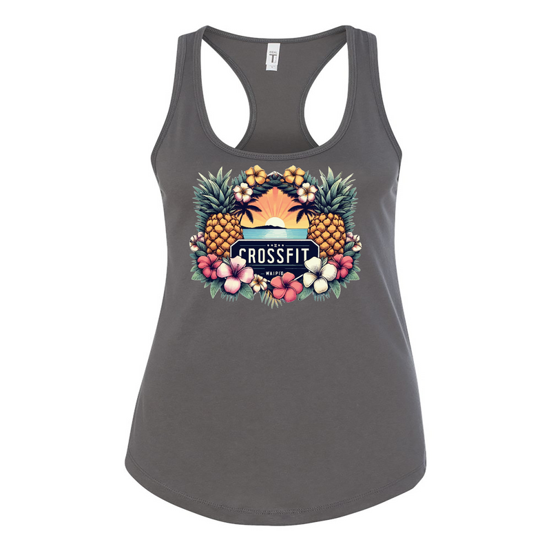 Womens 2X-Large DARK_GRAY Tank Top