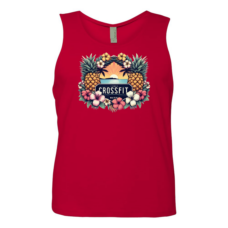 Mens 2X-Large RED Tank Top