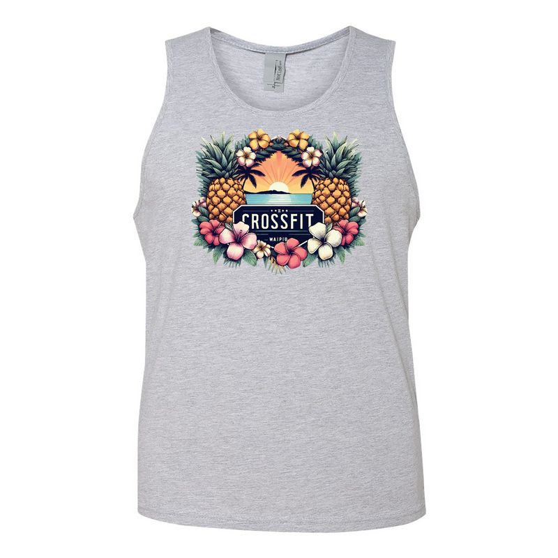 Mens 2X-Large HEATHER_GRAY Tank Top