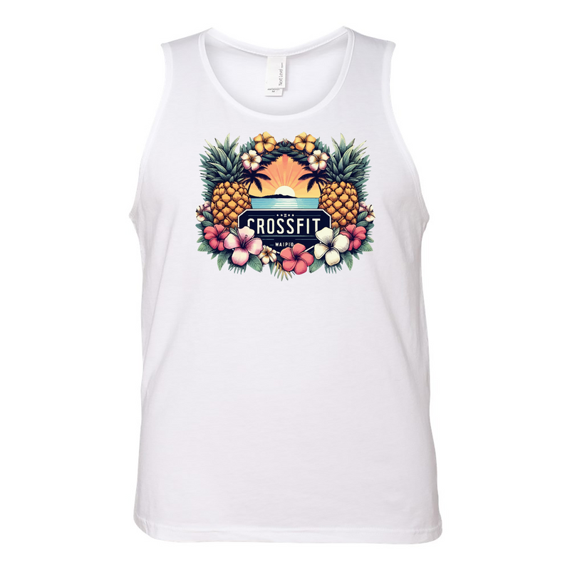 Mens 2X-Large WHITE Tank Top