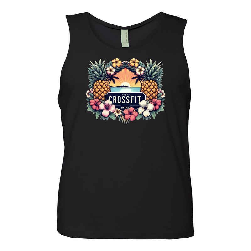 Mens 2X-Large BLACK Tank Top