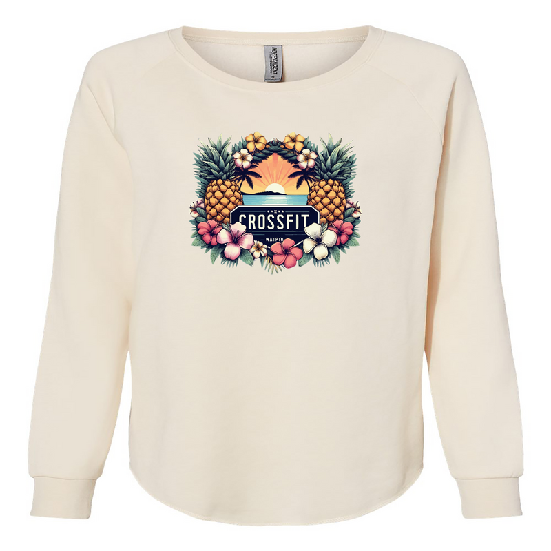 Womens 2X-Large BONE CrewNeck