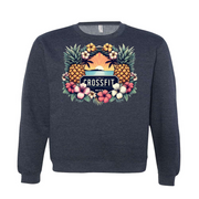 Mens 2X-Large CLASSIC_NAVY_HEATHER Midweight Sweatshirt