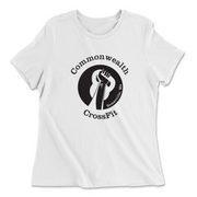 Womens 2X-Large WHITE Relaxed Jersey T-Shirt