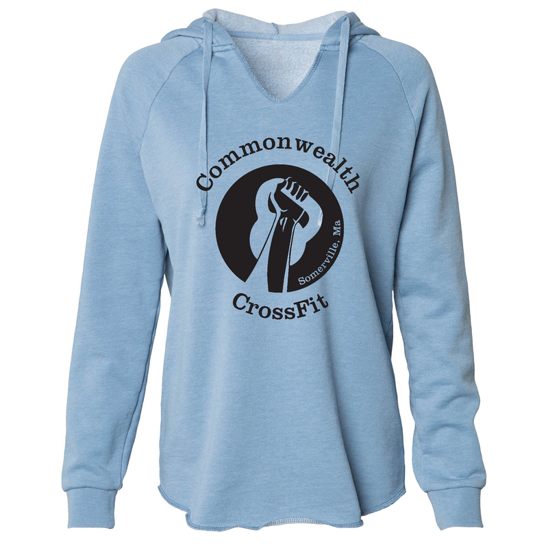 Womens 2X-Large MISTY_BLUE Hoodie