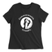 Womens 2X-Large BLACK Relaxed Jersey T-Shirt