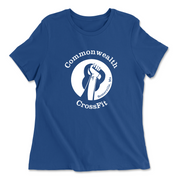 Womens 2X-Large TRUE_ROYAL Relaxed Jersey T-Shirt