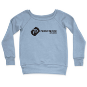 Womens 2X-Large MISTY_BLUE CrewNeck