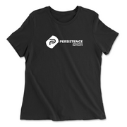 Womens 2X-Large BLACK Relaxed Jersey T-Shirt