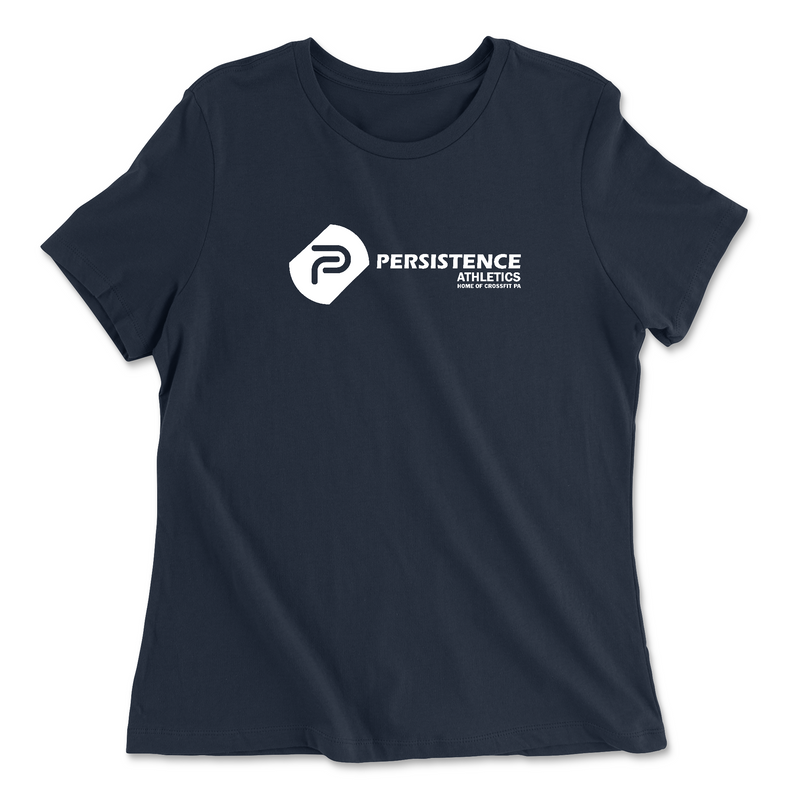 Womens 2X-Large NAVY Relaxed Jersey T-Shirt