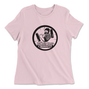 Womens 2X-Large PINK Relaxed Jersey T-Shirt