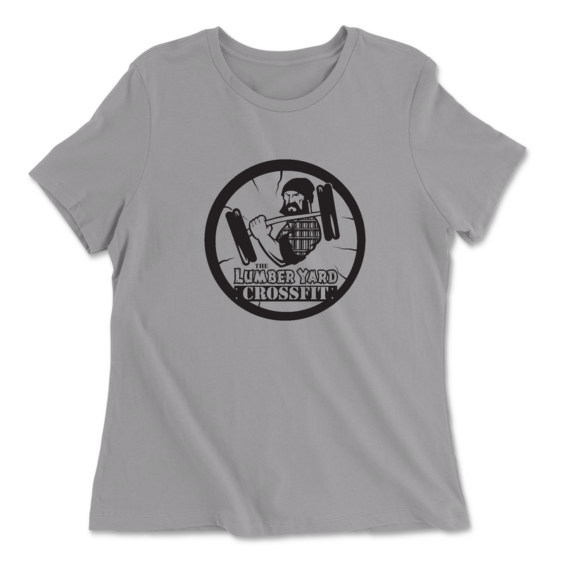 Womens 2X-Large SOLID_ATHETIC_GREY Relaxed Jersey T-Shirt