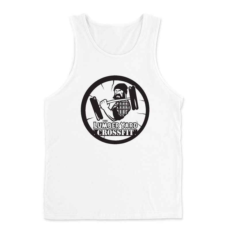 Mens 2X-Large WHITE Tank Top